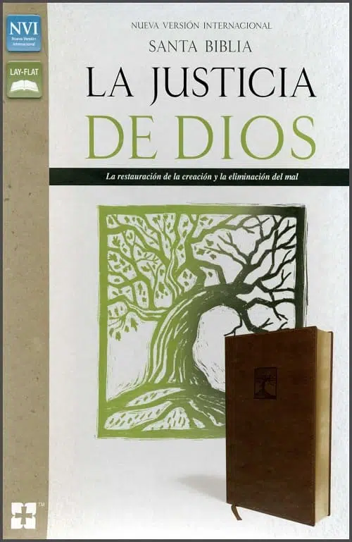 Biblia de estudio la justicia de Dios marrón NVI 9780829765366 Biblia de estudio la justicia de Dios marrón NVI