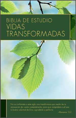 Biblia de estudio vidas transformadas tapa dura Reina Valera 1960