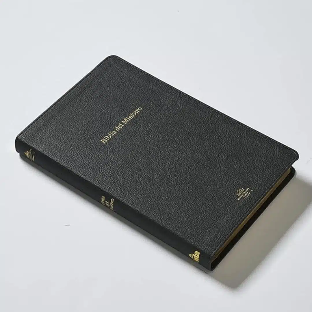 Biblia del ministro Reina Valera 1960, Tamaño Manual, Cuero, Negro 9780829768374 Biblia del ministro Reina Valera 1960, Tamaño Manual, Cuero, Negro - Imagen 3