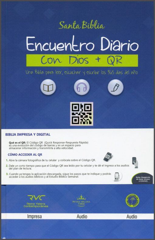 Biblia encuentro diario con Dios RVC
