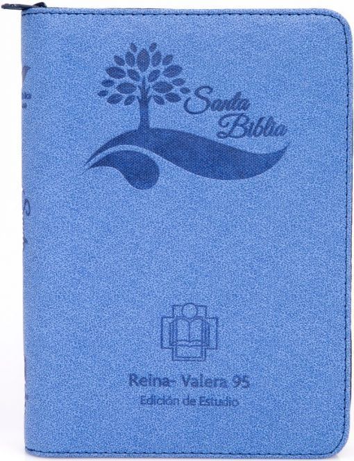 Biblia de estudio letra grande con Índice RVR 1995