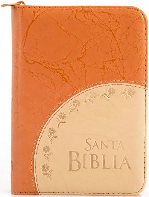 Biblia manual naranja con cierre Reina Valera 1960 9789587450804 Biblia manual naranja con cierre Reina Valera 1960