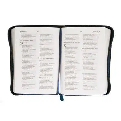 Biblia manual azul petroleo con cierre TLA 9781598773644 Biblia manual azul petroleo con cierre TLA - 9781598773644