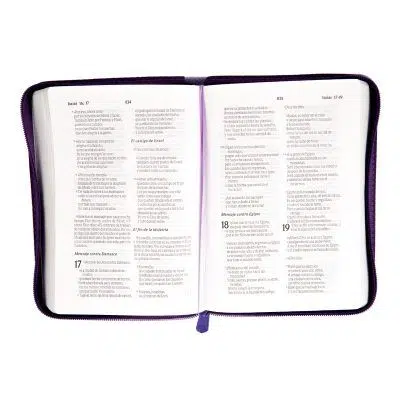 Biblia manual lila con cierre TLA 9781598773651 Biblia manual lila con cierre TLA - 9781598773651