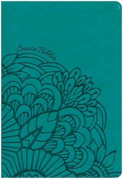 Biblia con letra súper gigante aqua NVI 9781462799350 Biblia con letra súper gigante aqua NVI - Imagen 2