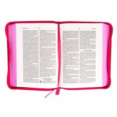 Biblia línea expresiones fucsia con cierre Reina Valera 1960 9789587455113 Biblia línea expresiones fucsia con cierre Reina Valera 1960 - Imagen 3