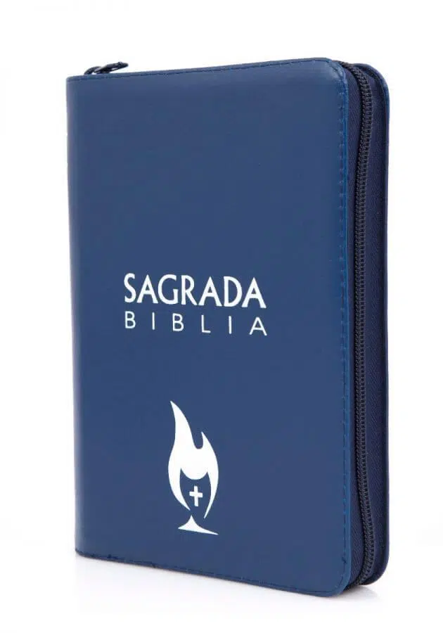 Biblia manual azul con cierre DHH 9789587453225 Biblia manual azul con cierre DHH - Imagen 2