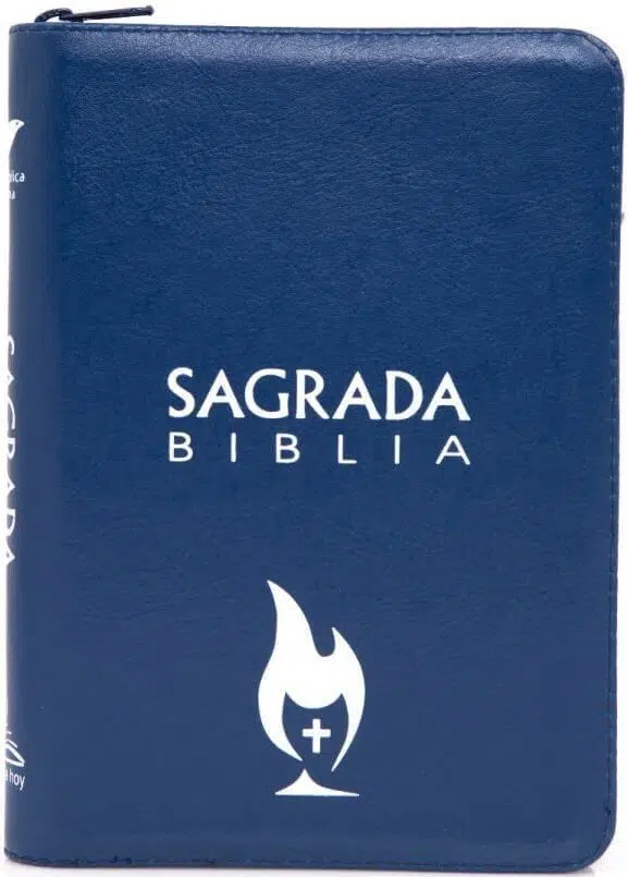 Biblia manual azul con cierre DHH 9789587453225 Biblia manual azul con cierre DHH