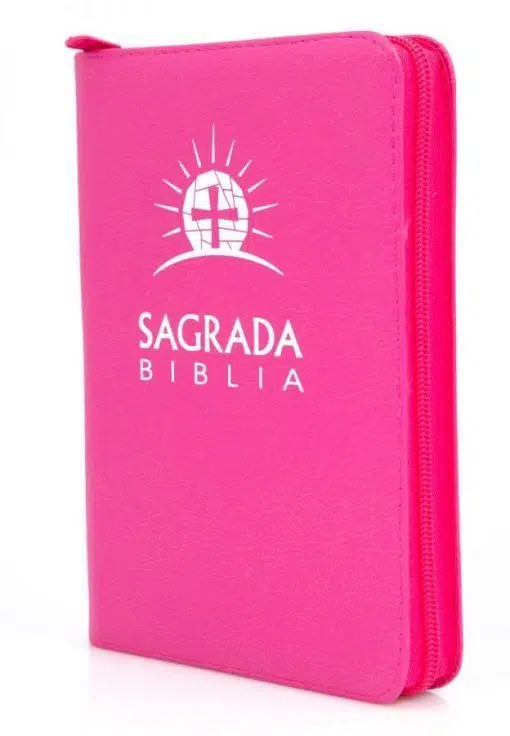 Biblia manual rosada con cierre DHH 9789587453256 Biblia manual rosada con cierre DHH - 9789587453256