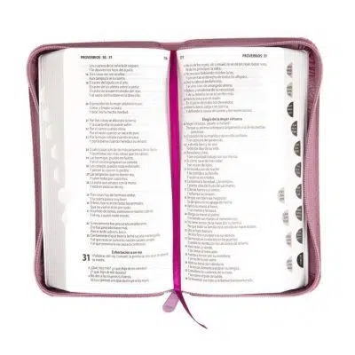 Biblia rosa tipo billetera Reina Valera 1960 9789587455878 Biblia rosa tipo billetera Reina Valera 1960 - Imagen 3