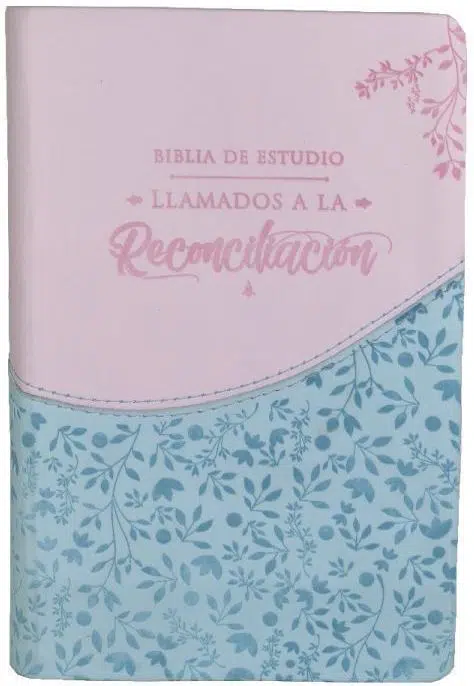 Biblia de estudio llamados a la reconciliación azul rosado Reina Valera 1960 9789587454321 Biblia de estudio llamados a la reconciliación azul rosado Reina Valera 1960