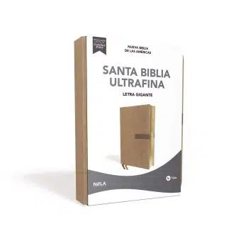 Biblia ultrafina letra gigante beige NBLA 9780829770148 Biblia ultrafina letra gigante beige NBLA - 9780829770148