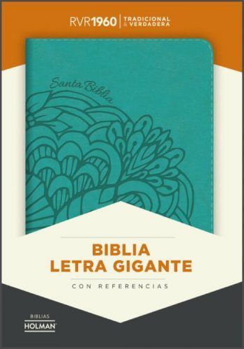 Biblia letra gigante aqua Reina Valera 1960
