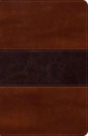 Biblia del pescador letra grande caoba Reina Valera 1960