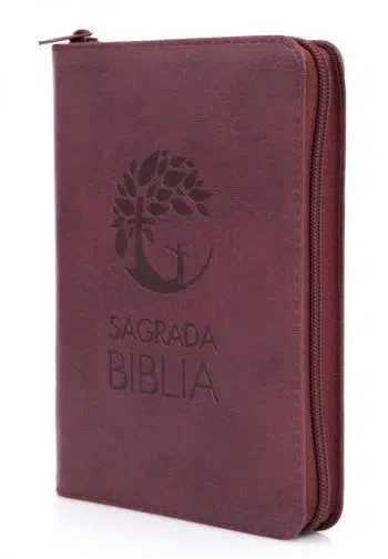 Biblia manual vinotinto con cierre DHH 9789587453270 Biblia manual vinotinto con cierre DHH - Imagen 2