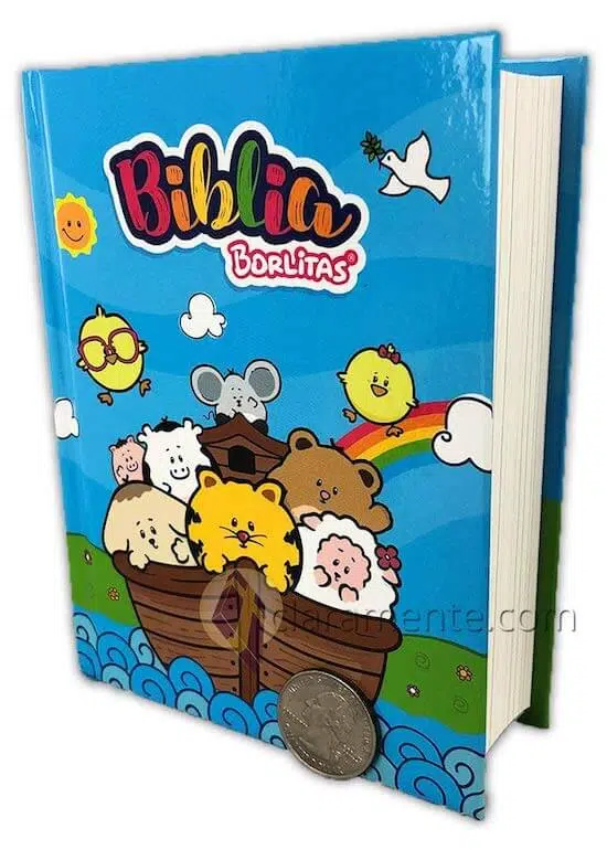 Biblia para niños borlitas tapa dura Reina Valera 1960 9789929816138 Biblia para niños borlitas tapa dura Reina Valera 1960 - Imagen 2
