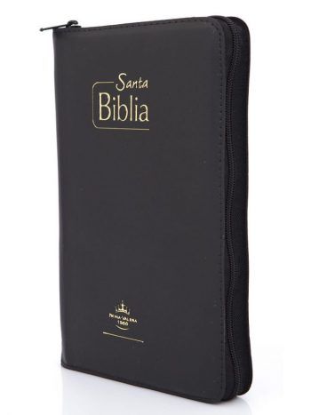 Alternative view of Biblia misionera negra con cierre Reina Valera 1960