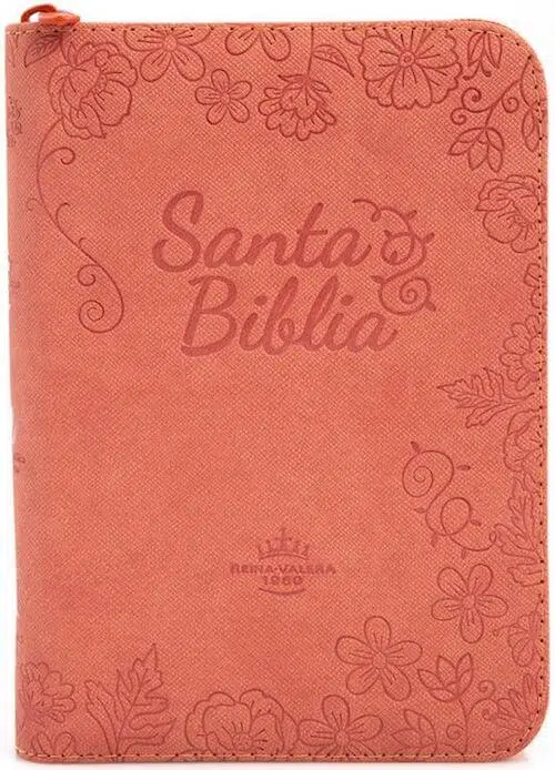 Biblia manual salmón con cierre e índice Reina Valera 1960 9789587453621 Biblia manual salmón con cierre e índice Reina Valera 1960