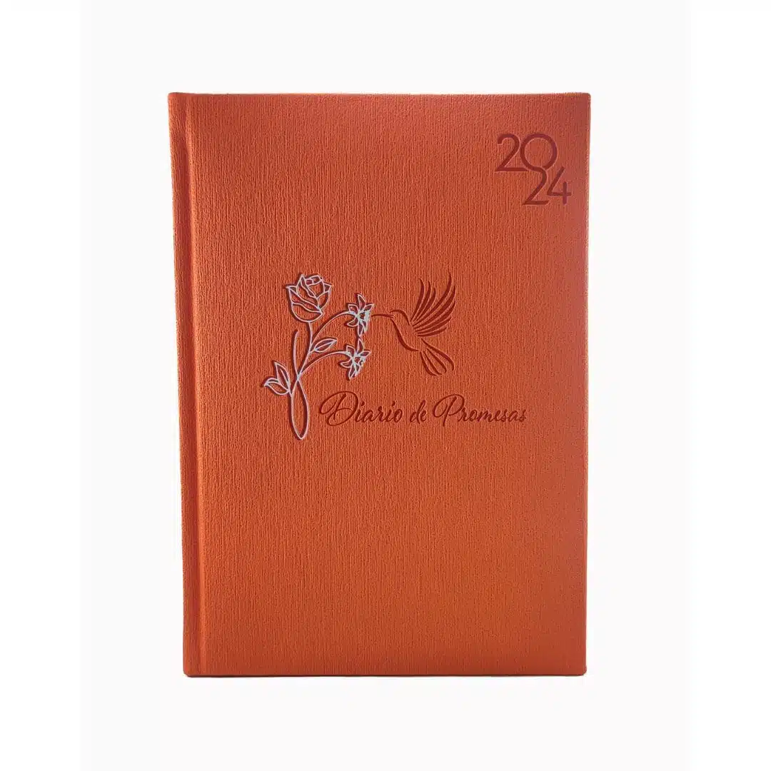 Agenda Diario De Promesas 2024, Mujer, Naranja 7709554166509 Agenda Diario De Promesas 2024, Mujer, Naranja