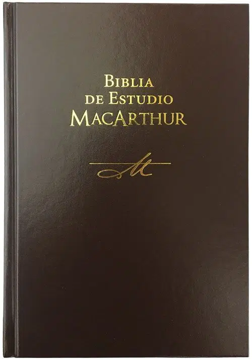 Biblia de estudio MacArthur tapa dura Reina Valera 1960 9781602552951 Biblia de estudio MacArthur tapa dura Reina Valera 1960 - Imagen 2