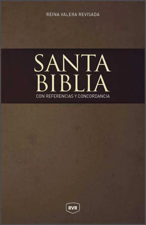 Biblia con referencias y concordancia tapa dura RVR 9781418597900 Biblia con referencias y concordancia tapa dura RVR