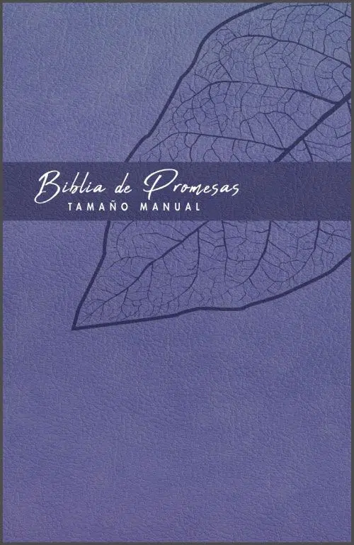Biblia de promesas tamaño manual lavanda Reina Valera 1960 9780789925107 Biblia de promesas tamaño manual lavanda Reina Valera 1960