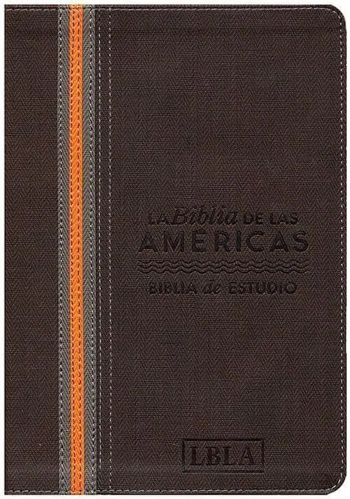 Biblia de estudio de las américas marrón LBLA 9780829768077 Biblia de estudio de las américas marrón LBLA