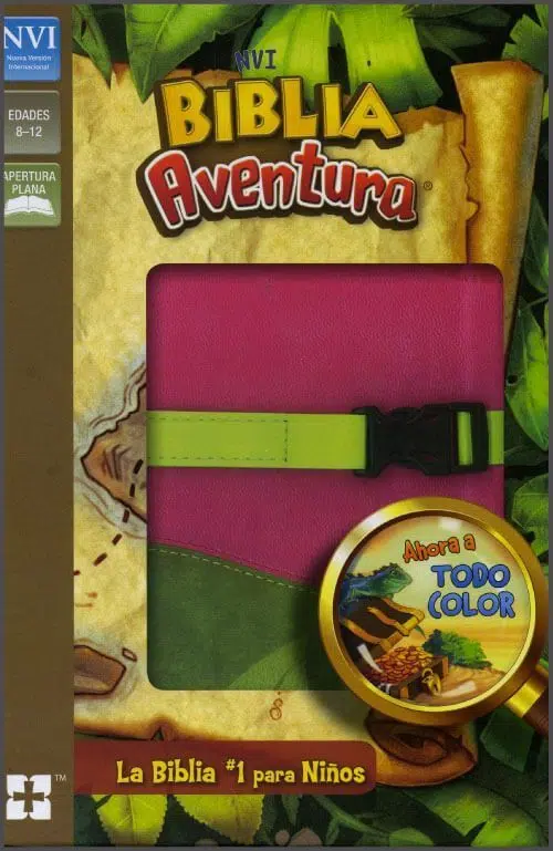 Biblia aventura para niñas rosada NVI 9780829768398 Biblia aventura para niñas rosada NVI