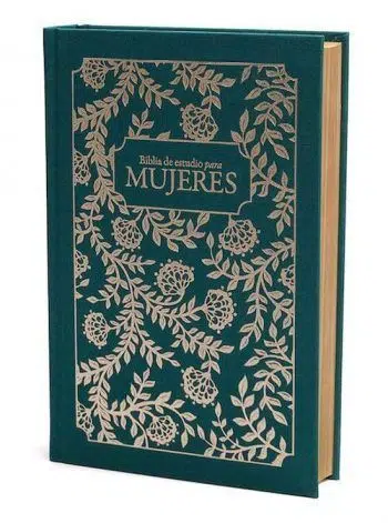 Biblia de estudio para mujeres tapa dura en tela verde Reina Valera 1960 9781535941310 Biblia de estudio para mujeres tapa dura en tela verde Reina Valera 1960 - 9781535941310
