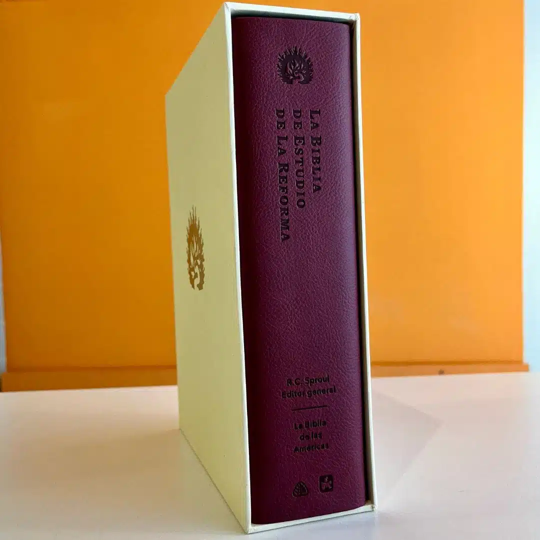 Biblia de Estudio de la Reforma LBLA, Símil Piel, Ciruela 9781642893038 Biblia de Estudio de la Reforma LBLA, Símil Piel, Ciruela - Imagen 3