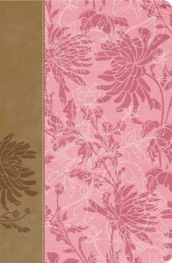 Biblia de estudio para la mujer rosa beige Reina Valera 1960