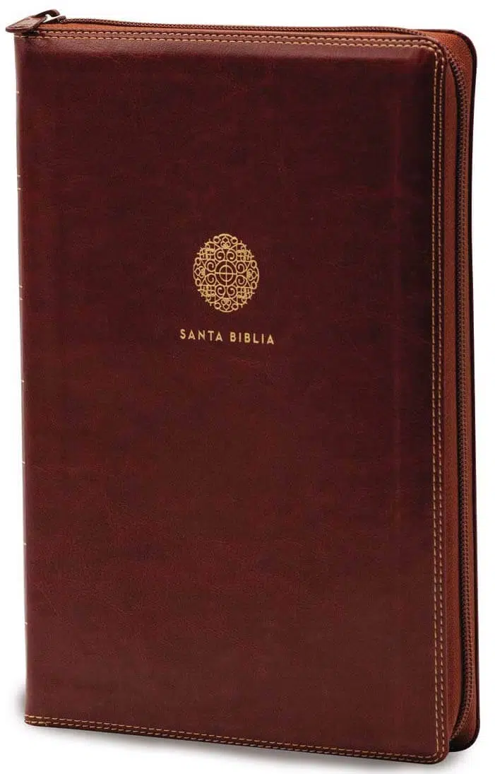 Biblia con letra súper gigante y cierre café Reina Valera 1960 9780829702729 Biblia con letra súper gigante y cierre café Reina Valera 1960