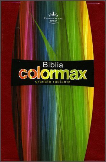 Biblia colormax granate radiante Reina Valera 1960