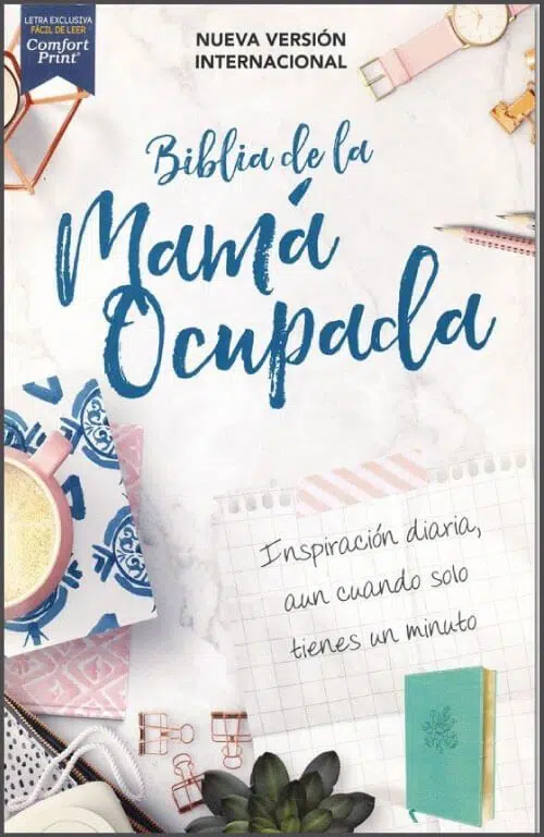 Biblia de la mamá ocupada turquesa NVI 9780829770575 Biblia de la mamá ocupada turquesa NVI