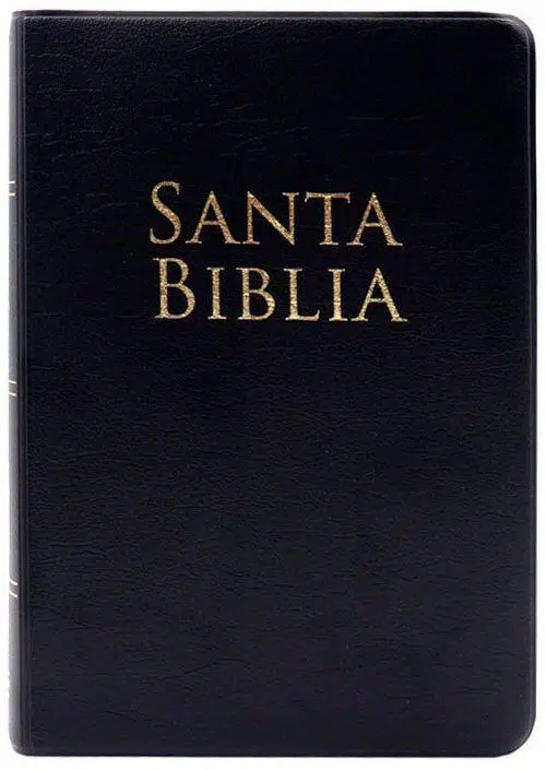 Biblia tamaño manual letra grande negra Reina Valera 1960 9781087719832 Biblia tamaño manual letra grande negra Reina Valera 1960