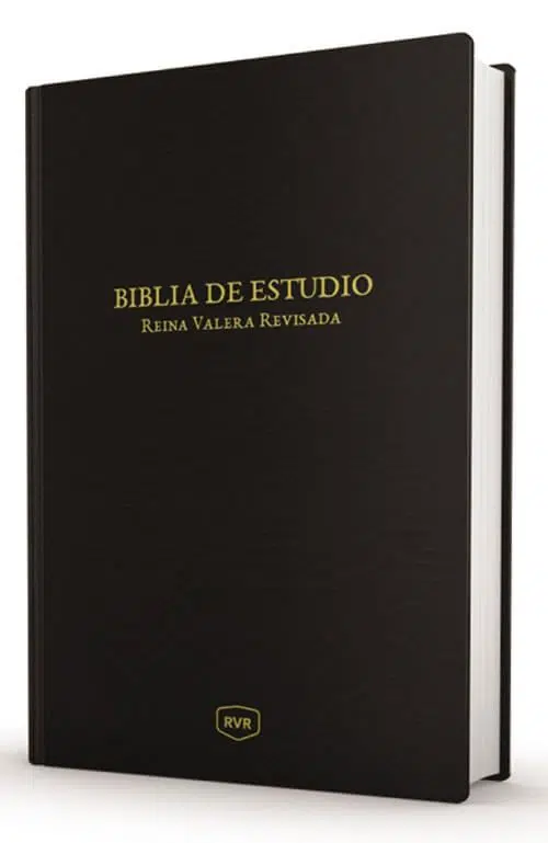 Biblia de estudio negra RVR 9781418597979 Biblia de estudio negra RVR