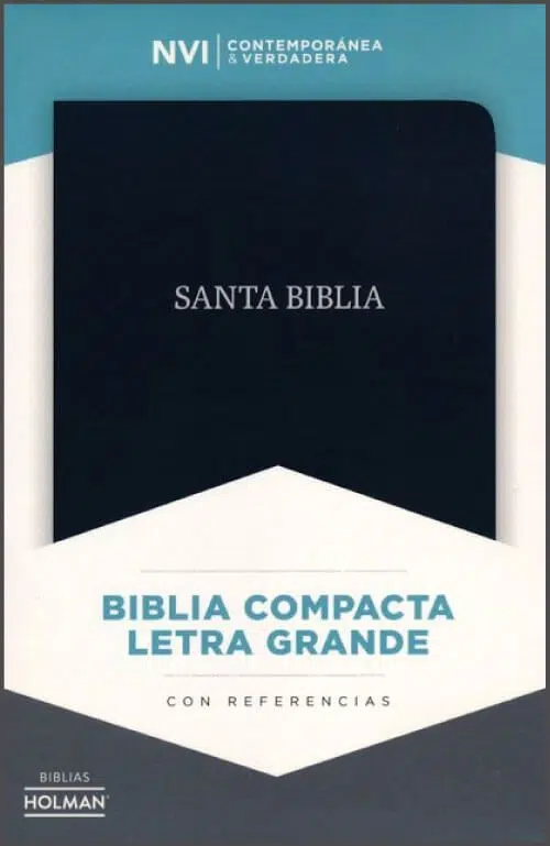 Biblia compacta letra grande con referencias NVI 9781462799695 Biblia compacta letra grande con referencias NVI