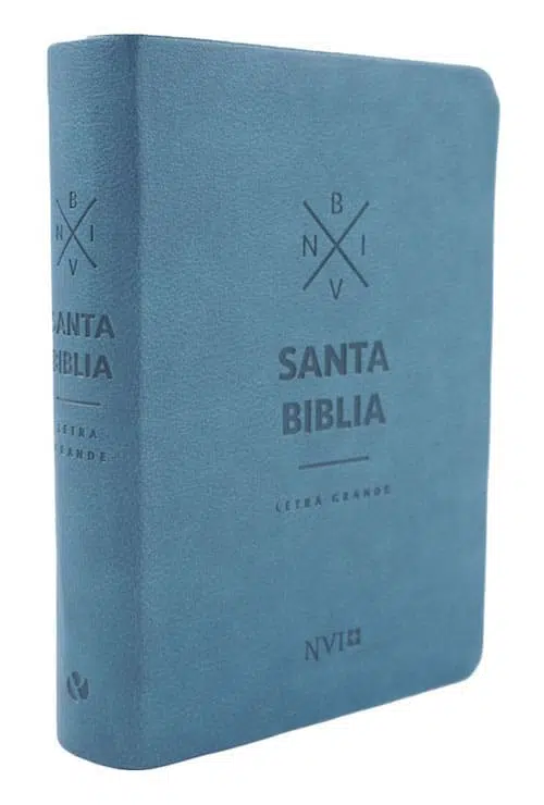 Biblia compacta letra grande azul NVI 9781949238815 Biblia compacta letra grande azul NVI - Imagen 2