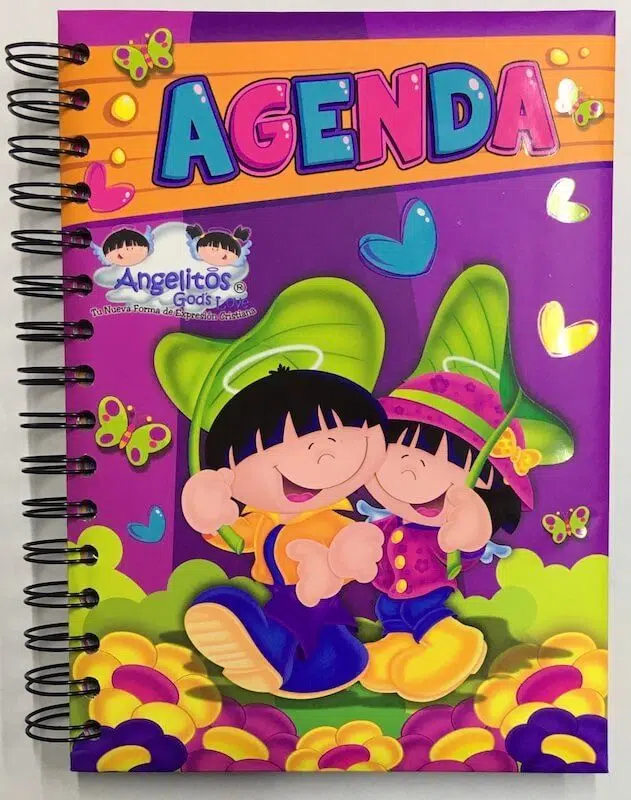 Agenda angelitos acolchada 7707177841872 Agenda angelitos acolchada