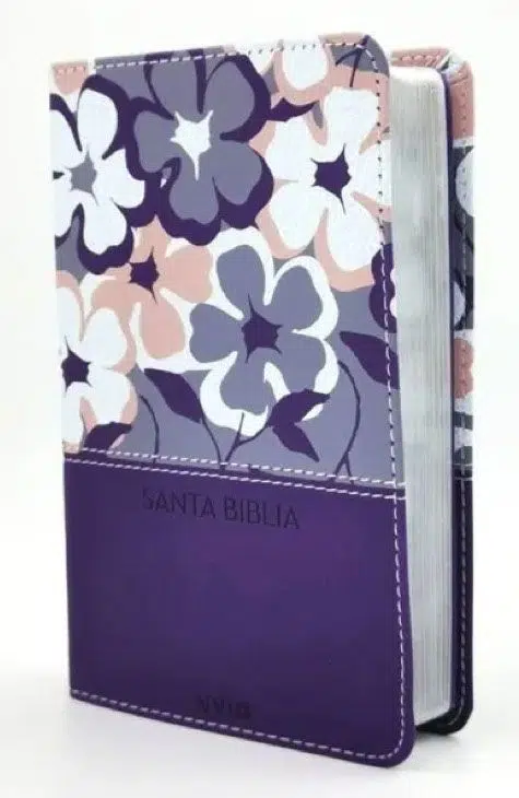 Biblia compacta ultrafina flores NVI 9780829768787 Biblia compacta ultrafina flores NVI