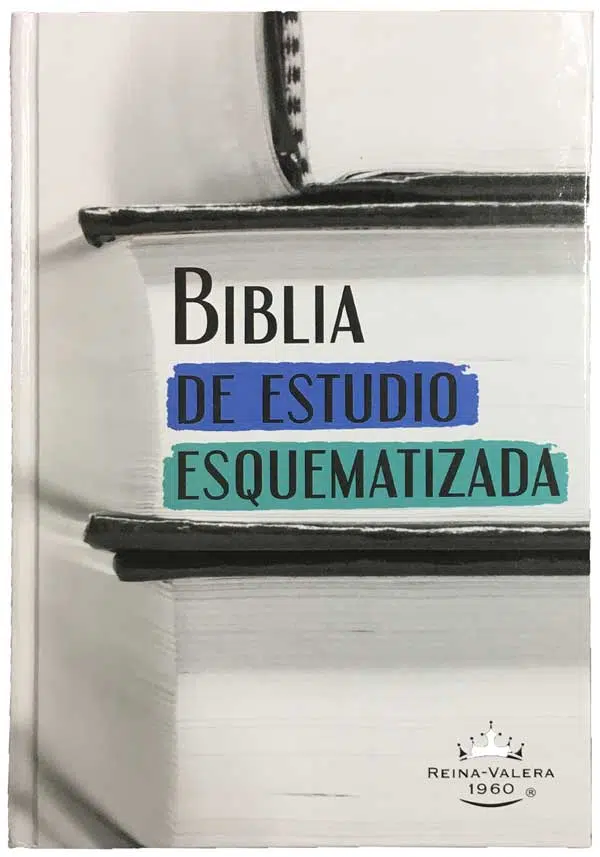 Biblia de estudio esquematizada tapa dura Reina Valera 1960 9781598778182 Biblia de estudio esquematizada tapa dura Reina Valera 1960