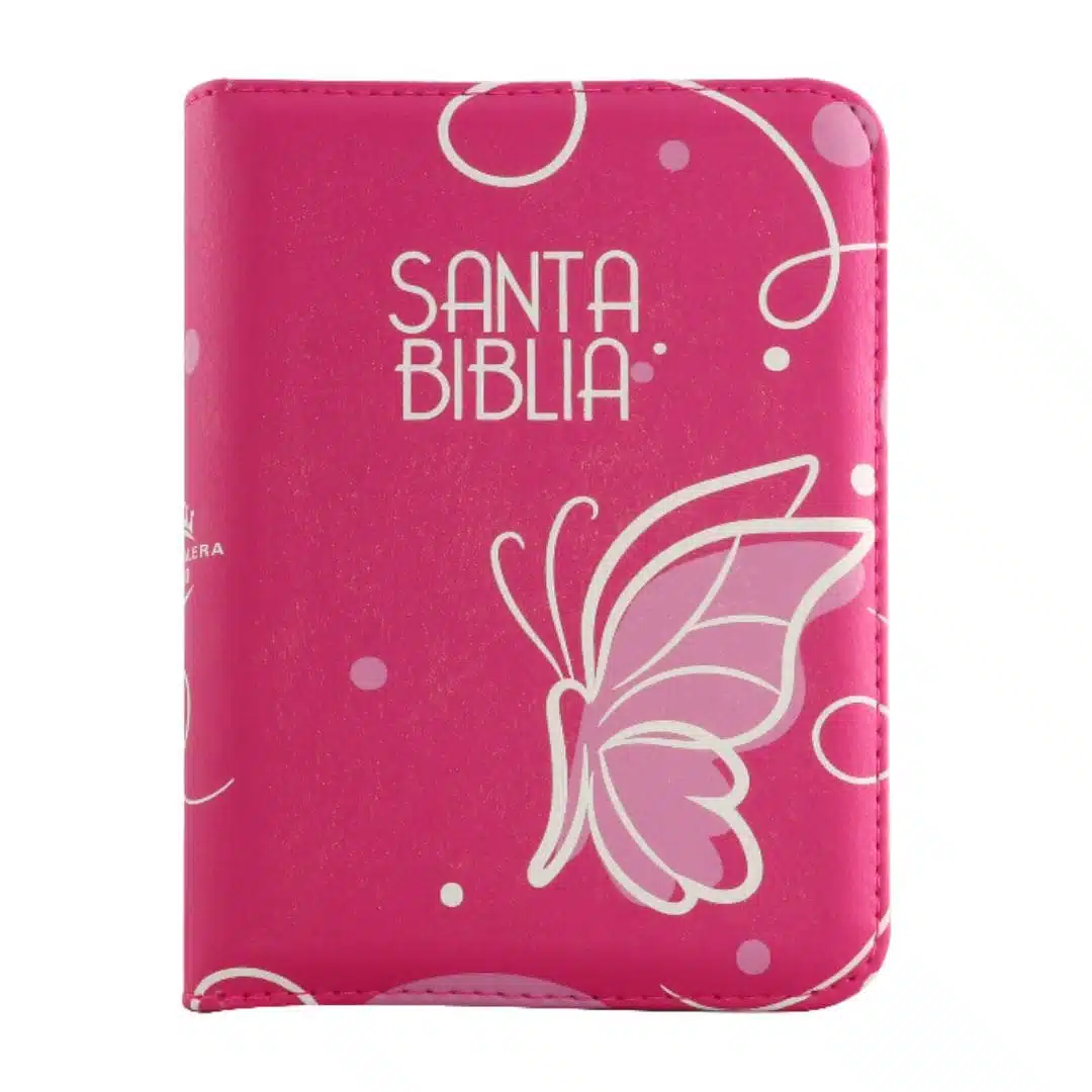 Biblia Reina Valera 1960, Tamaño Bolsillo, Símil Piel, Índice, Cierre, Fucsia 9789587456585 Biblia Reina Valera 1960, Tamaño Bolsillo, Símil Piel, Índice, Cierre, Fucsia
