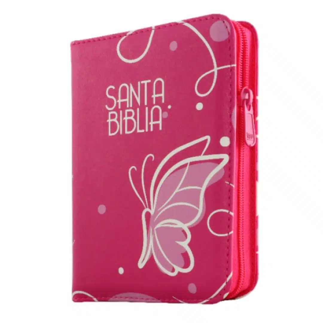 Biblia Reina Valera 1960, Tamaño Bolsillo, Símil Piel, Índice, Cierre, Fucsia 9789587456585 Biblia Reina Valera 1960, Tamaño Bolsillo, Símil Piel, Índice, Cierre, Fucsia - Imagen 2