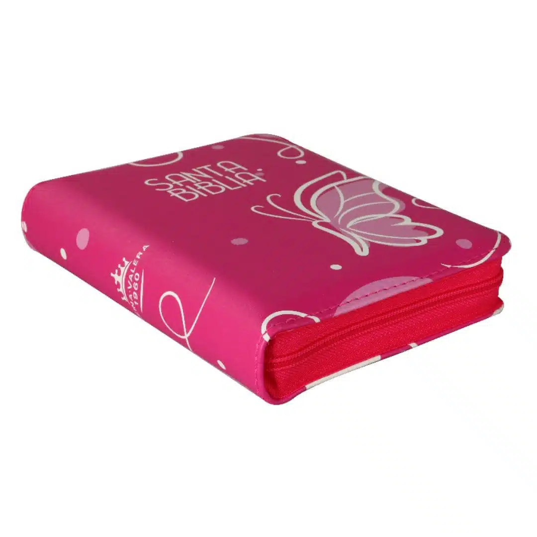 Biblia Reina Valera 1960, Tamaño Bolsillo, Símil Piel, Índice, Cierre, Fucsia 9789587456585 Biblia Reina Valera 1960, Tamaño Bolsillo, Símil Piel, Índice, Cierre, Fucsia - Imagen 3