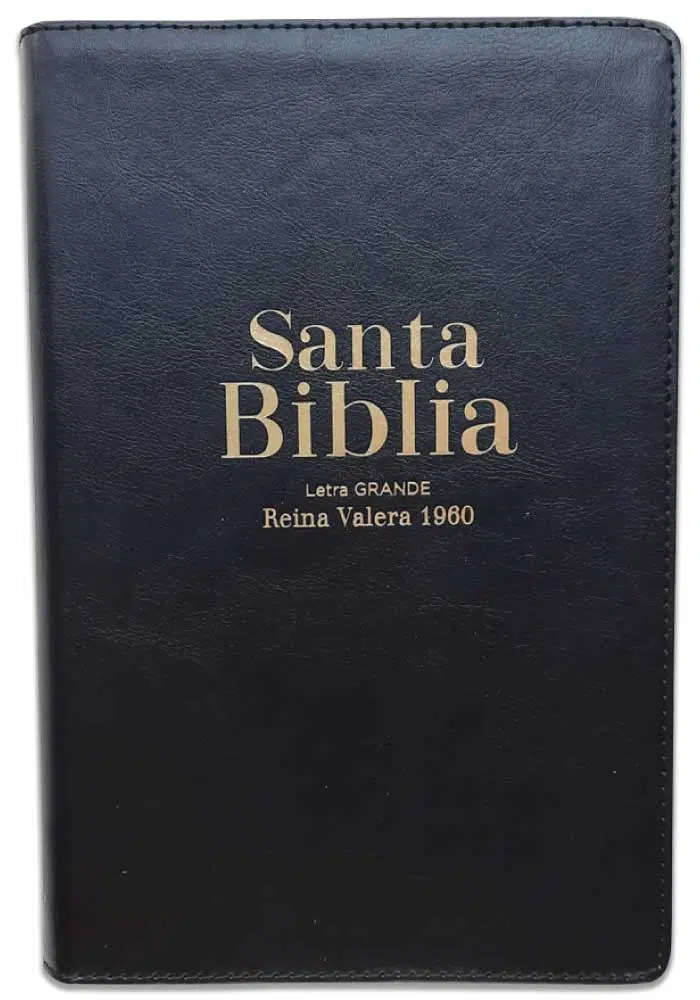 Biblia tamaño manual letra grande negra Reina Valera 1960 9788480838726 Biblia tamaño manual letra grande negra Reina Valera 1960