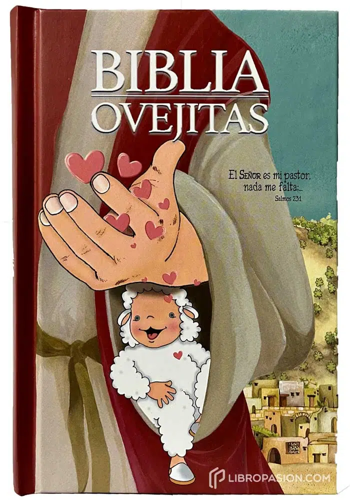 Biblia ovejitas el Señor es mi pastor tapa dura NVI 9789585163102 Biblia ovejitas el Señor es mi pastor tapa dura NVI