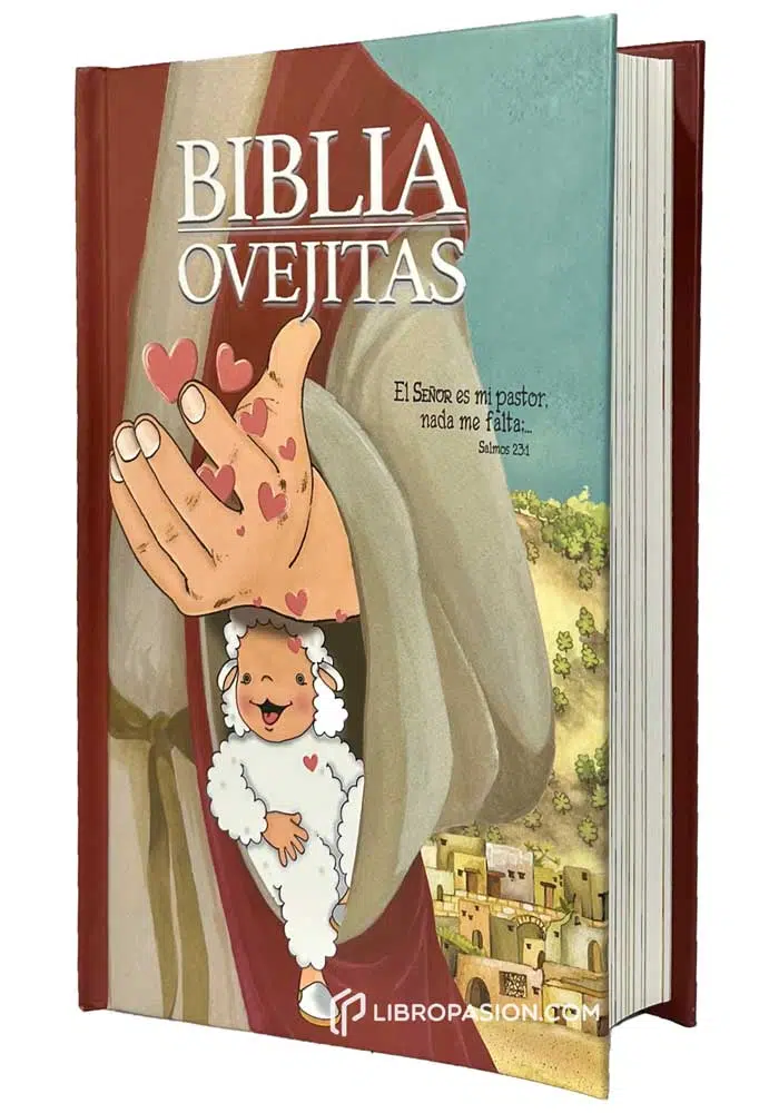 Biblia ovejitas el Señor es mi pastor tapa dura NVI 9789585163102 Biblia ovejitas el Señor es mi pastor tapa dura NVI - Imagen 2