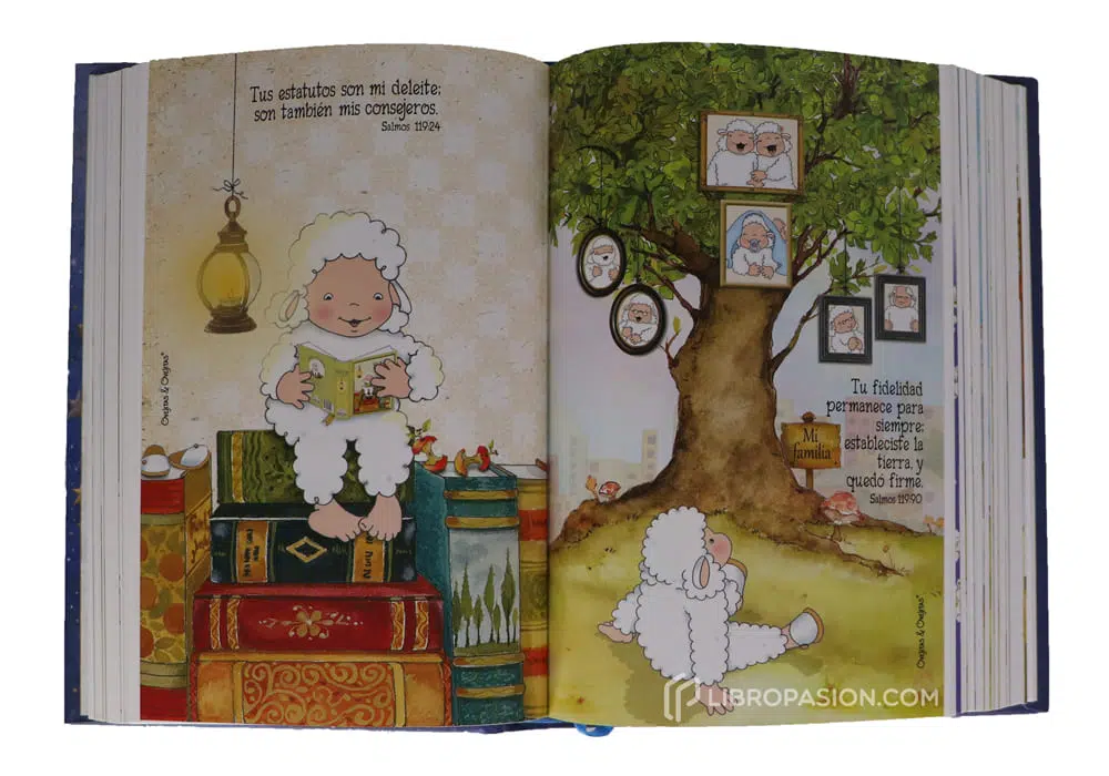 Biblia ovejitas el Padre ama al hijo tapa dura NVI 9789585163119 Biblia ovejitas el Padre ama al hijo tapa dura NVI - Imagen 3