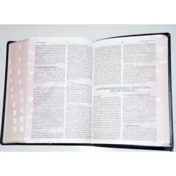 Biblia para la predicación de avivamiento Reina Valera 1960, Letra Grande, Piel, Negro 7899938412565 Biblia para la predicación de avivamiento Reina Valera 1960, Letra Grande, Piel, Negro - 7899938412565