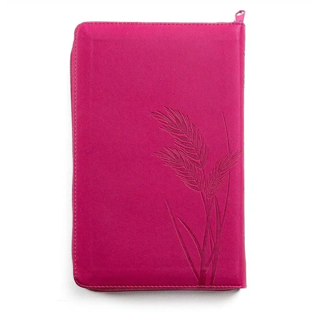 Biblia de Promesas, Reina Valera 1960, Tamaño Manual, Letra Grande, Imitación Piel, con Cierre, Fucsia 9780789925800 Biblia de Promesas, Reina Valera 1960, Tamaño Manual, Letra Grande, Imitación Piel, con Cierre, Fucsia - Imagen 4